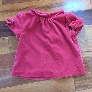 Janie and Jack Velvet top (4)